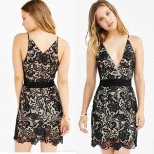 Dress the Population Ava Lace Special‎ Event Cocktail Dress Women Size Medium